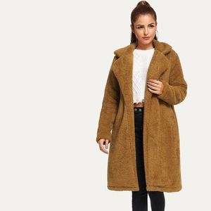 Faux fur coat